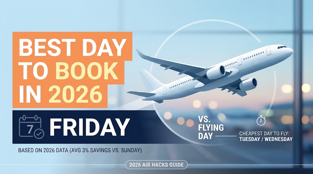 The Best Day of the Week to Book Flights